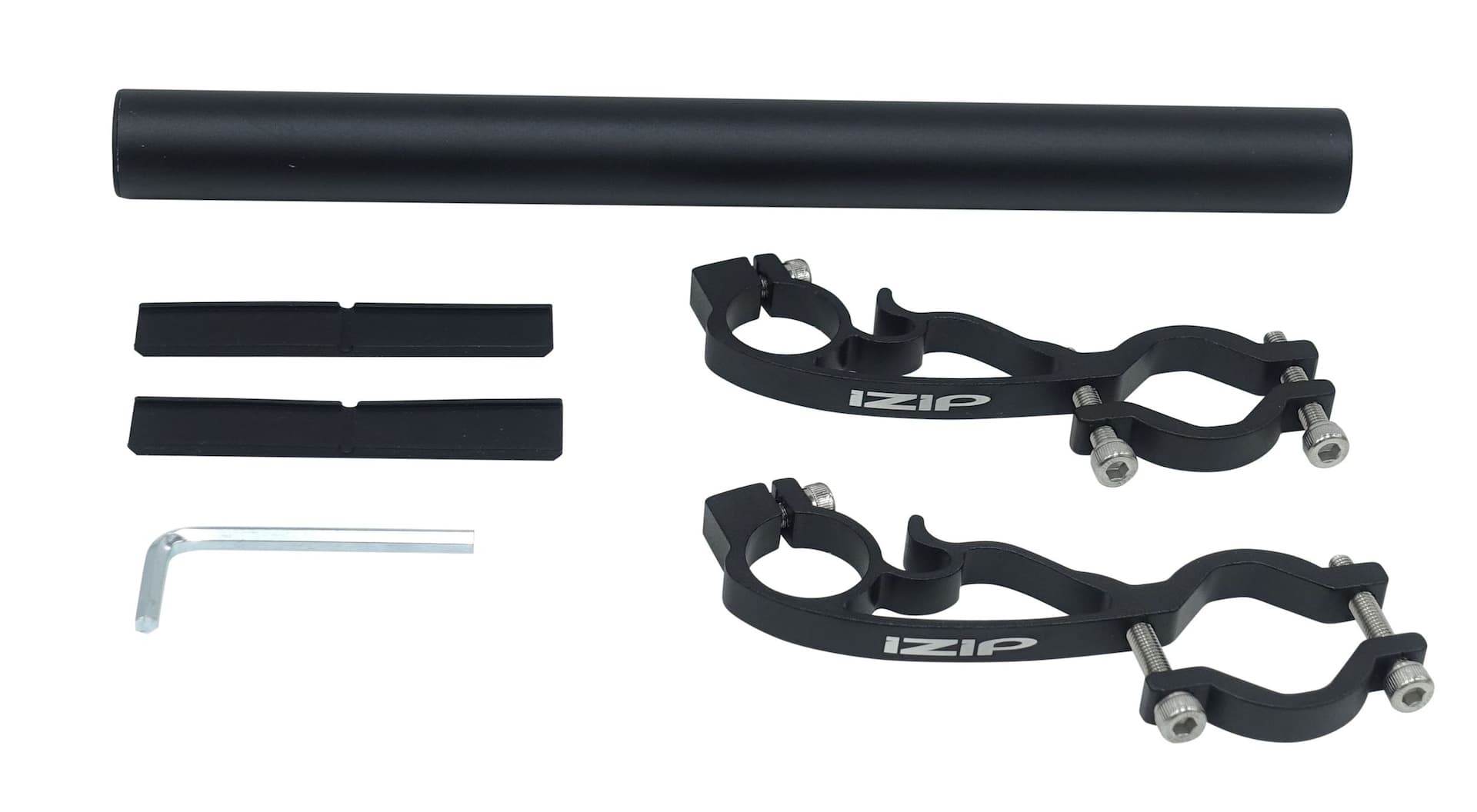 iZip Bicycle Handlebar Extender, Aluminium, Black
