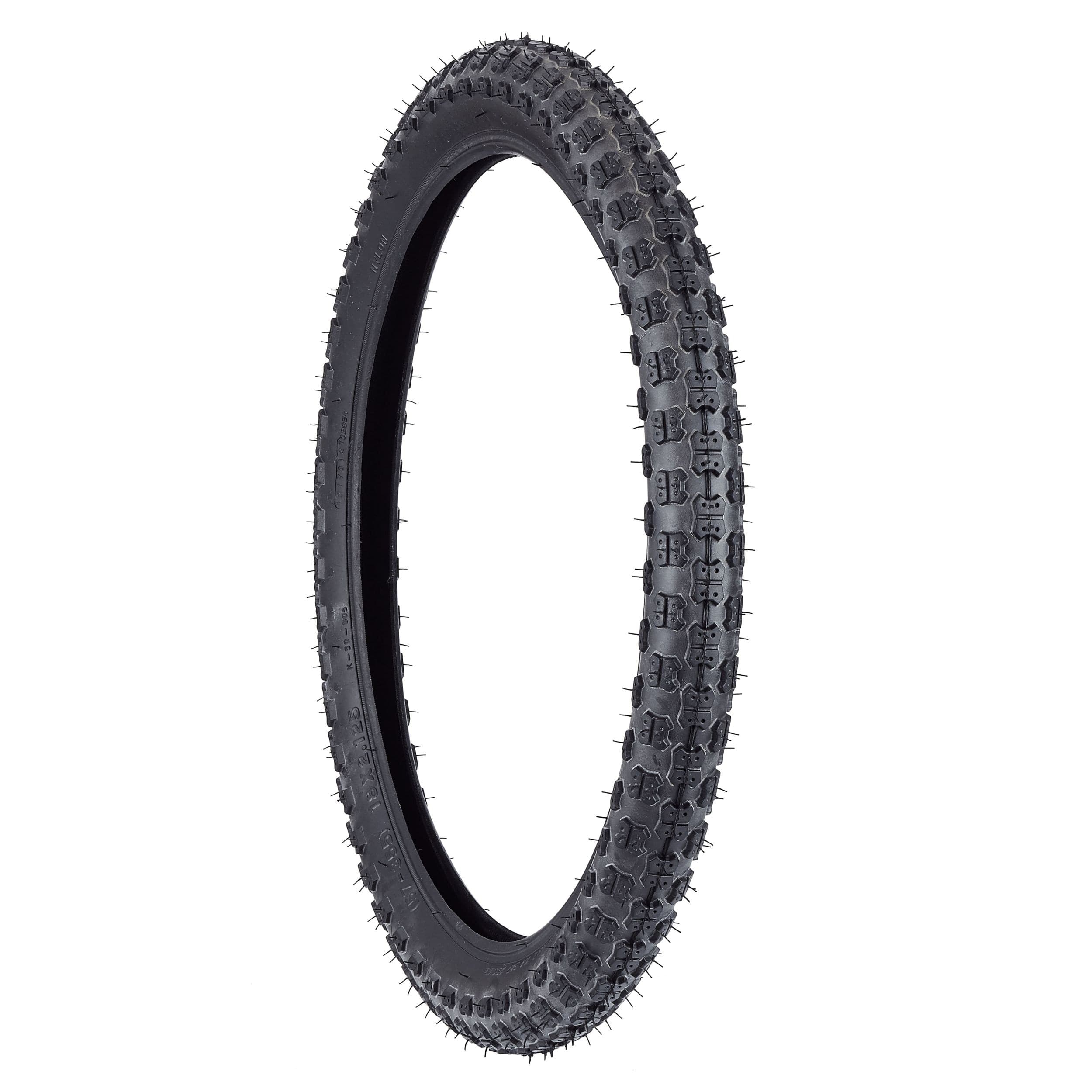 Kenda K50 BMX Bike Tire, Black, 18-in x 2.125-in