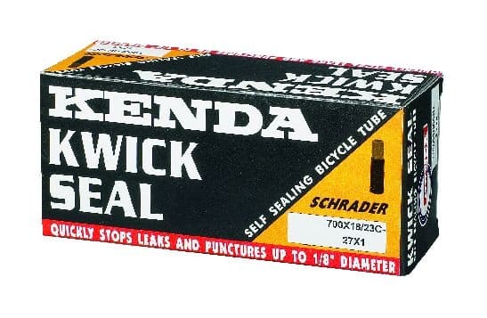 Kenda A/V Schrader Valve Self-Sealing Bike Tire Tube, 26X1.9/2.125-in