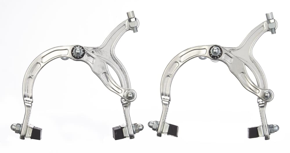 Supercycle Long Alloy Bike Brake Caliper w/Brake Pads, 35-mm, 51-mm