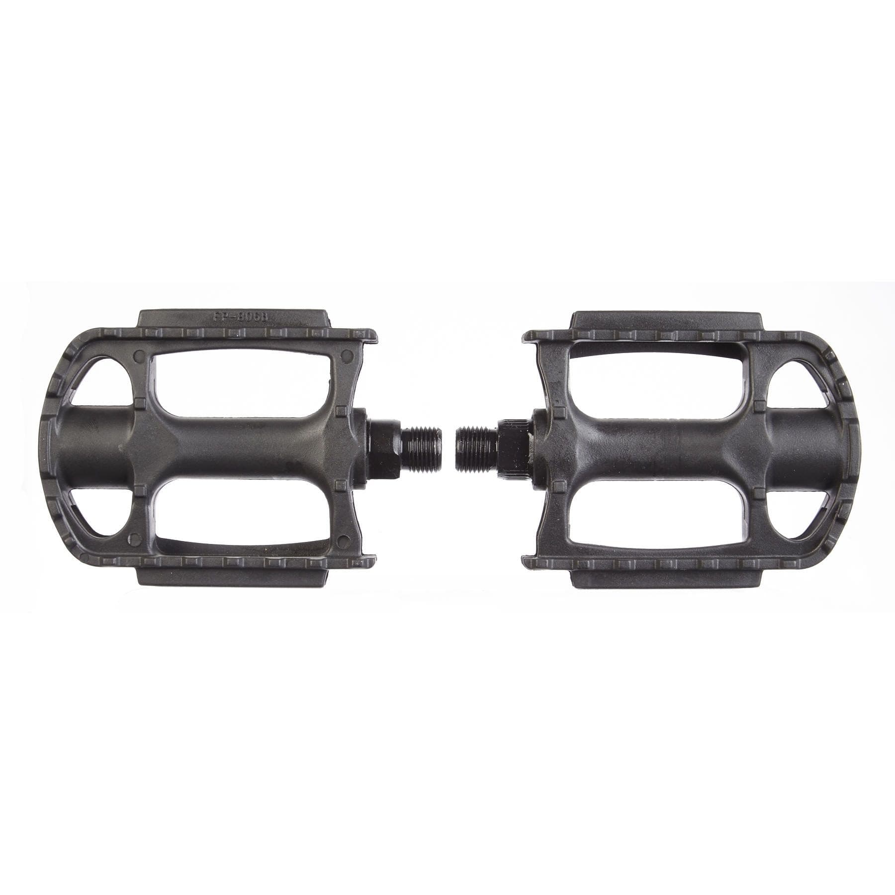 Supercycle Resin Bike Pedals w/Reflector, 9/16-in, 2-pk