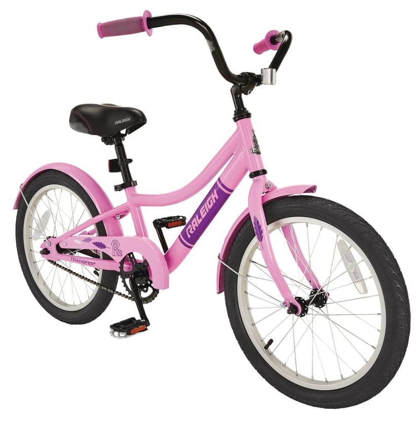 Raleigh Sunset Kids' Cruiser Bike, 18-in Wheel, Pink
