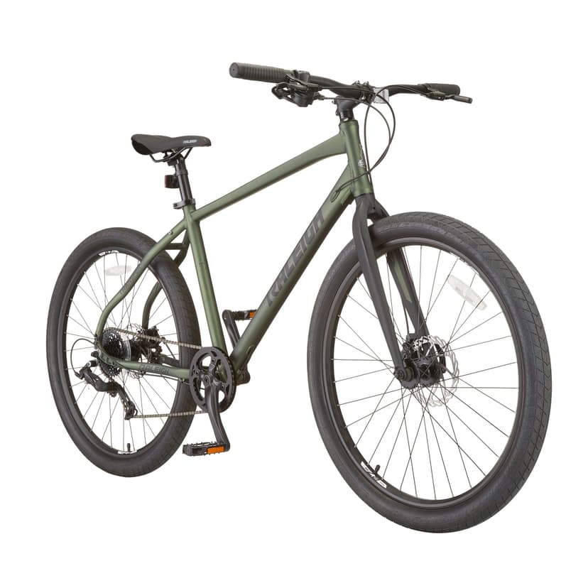 Raleigh Knox Hybrid Bike, 27.5-in Wheel, Green
