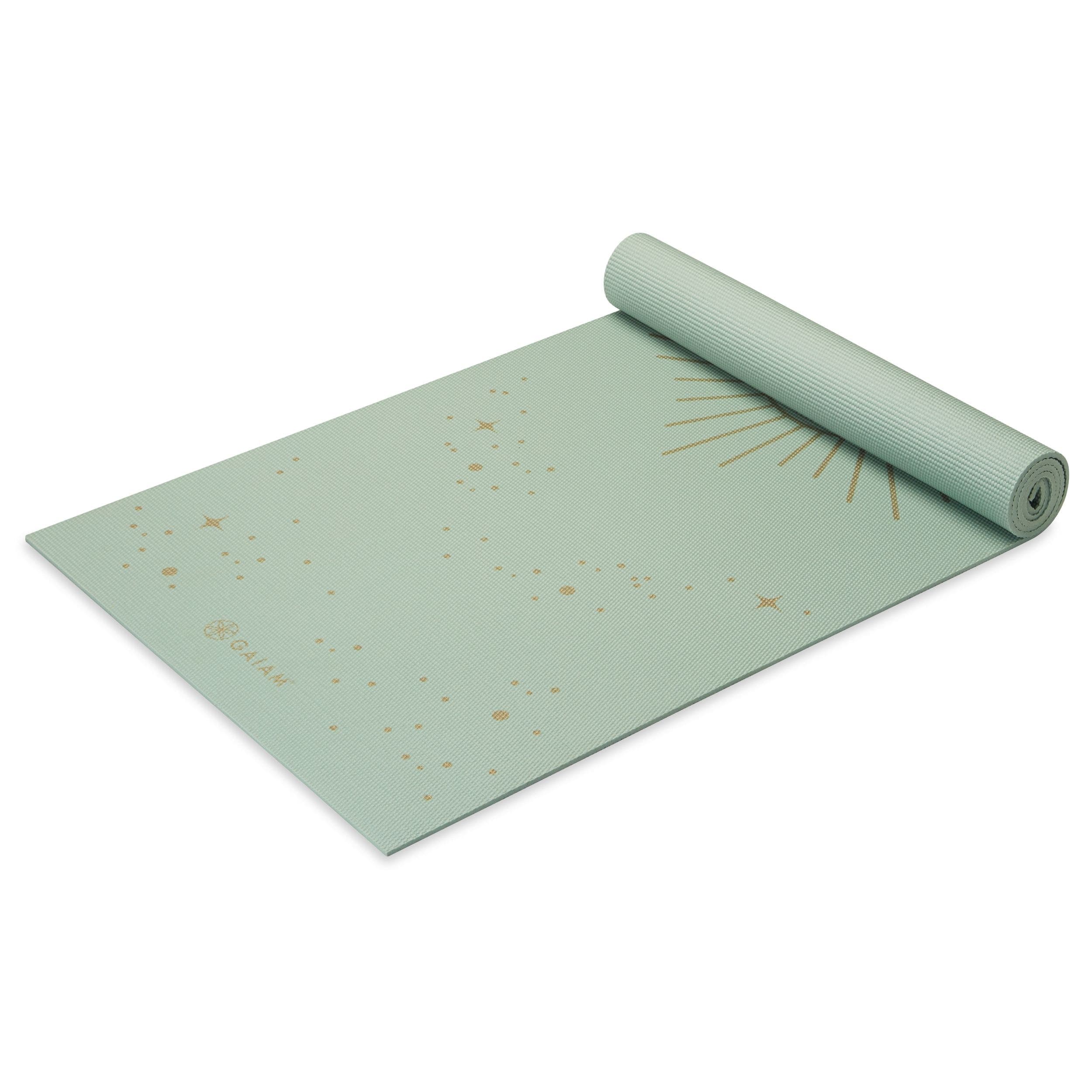 Gaiam Premium Yoga Mat, Supernova Sky, 6-mm