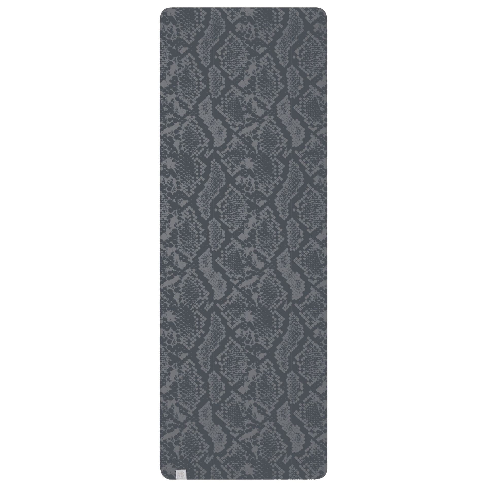 Gaiam 6-mm Snakeskin Print Textured Non-Slip Yoga Mat