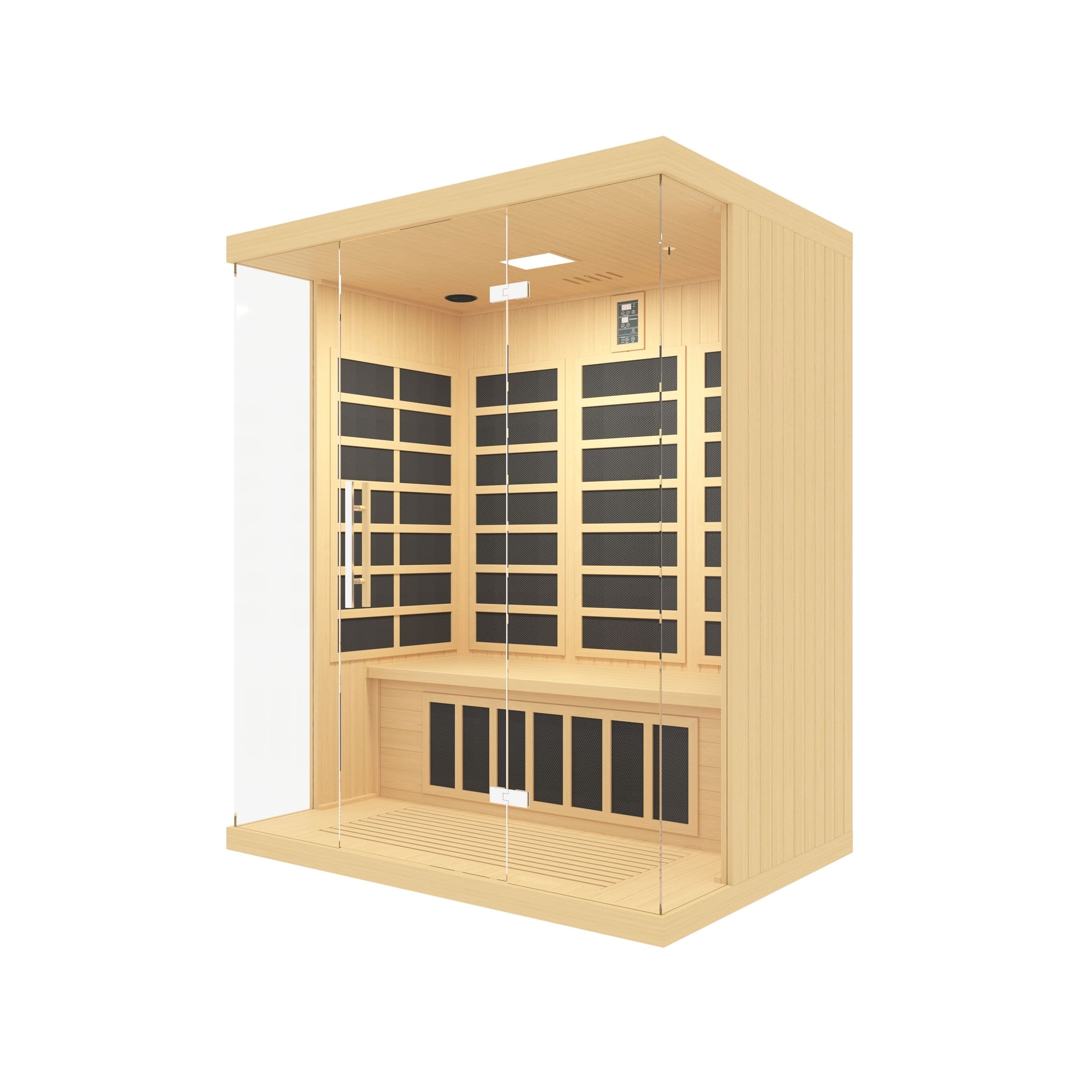 Westinghouse 3100 Hemlock Infrared Sauna with LED Light Therapy, 3 Person