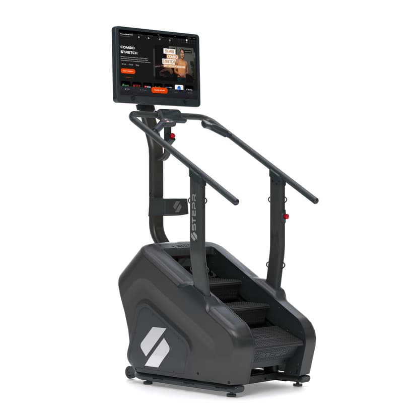 STEPR Plus Touchscreen Stair Climber, Up to 140 Steps Per Minute