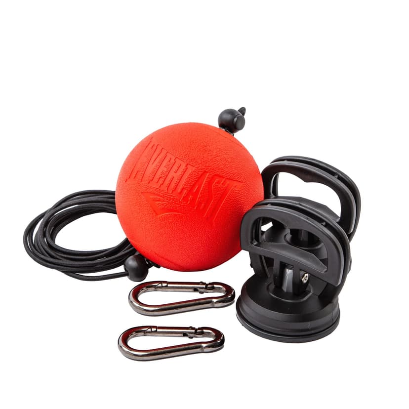 Everlast Powerlock Double End Reflex Ball, Red, 19-cm
