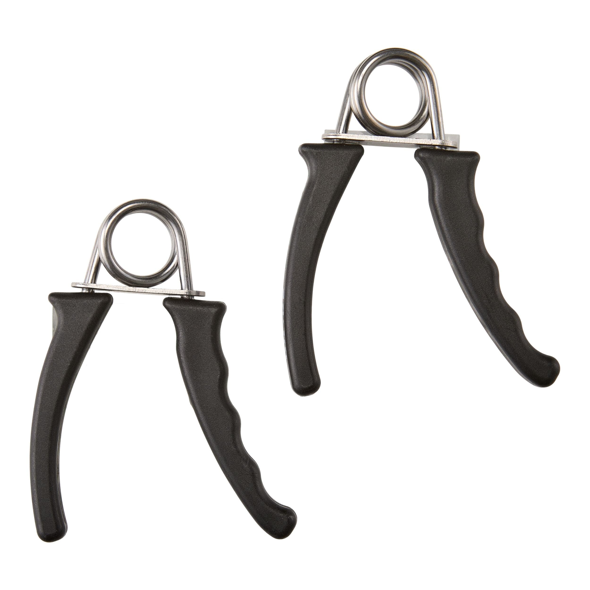 WA:KE Athletic Ergonomic Vinyl Hand Grips, Black, 2-pc