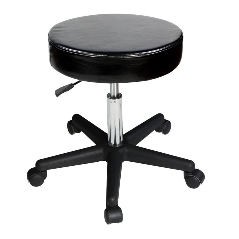 Master Massage Swivel Hydraulic Massage Stool, Black