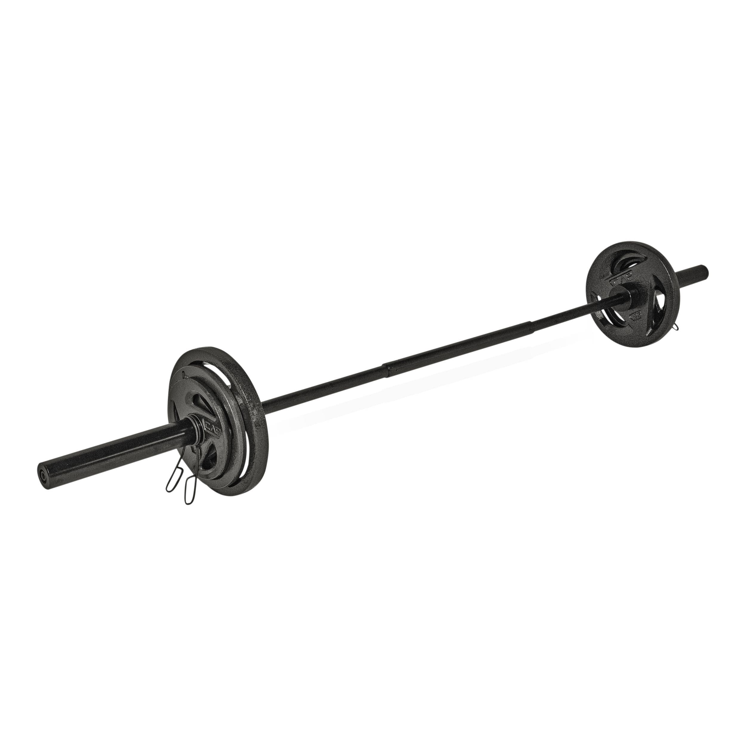 Cap Barbell Olympic Weight Set, 110-lb, 7-pc