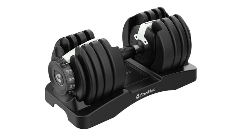 Bowflex Results Series 52 SelectTech Adjustable Dumbbell, 5-lb–52.5-lb