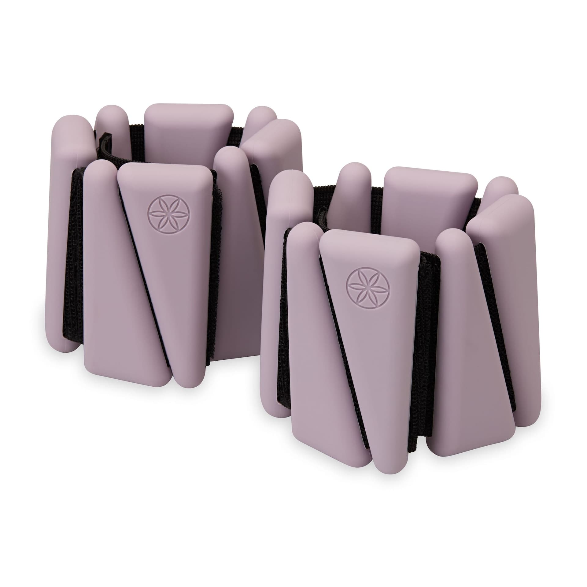 Gaiam Wrist/Ankle Weight Set, Dusty Pink, 2-lb, 2-pk