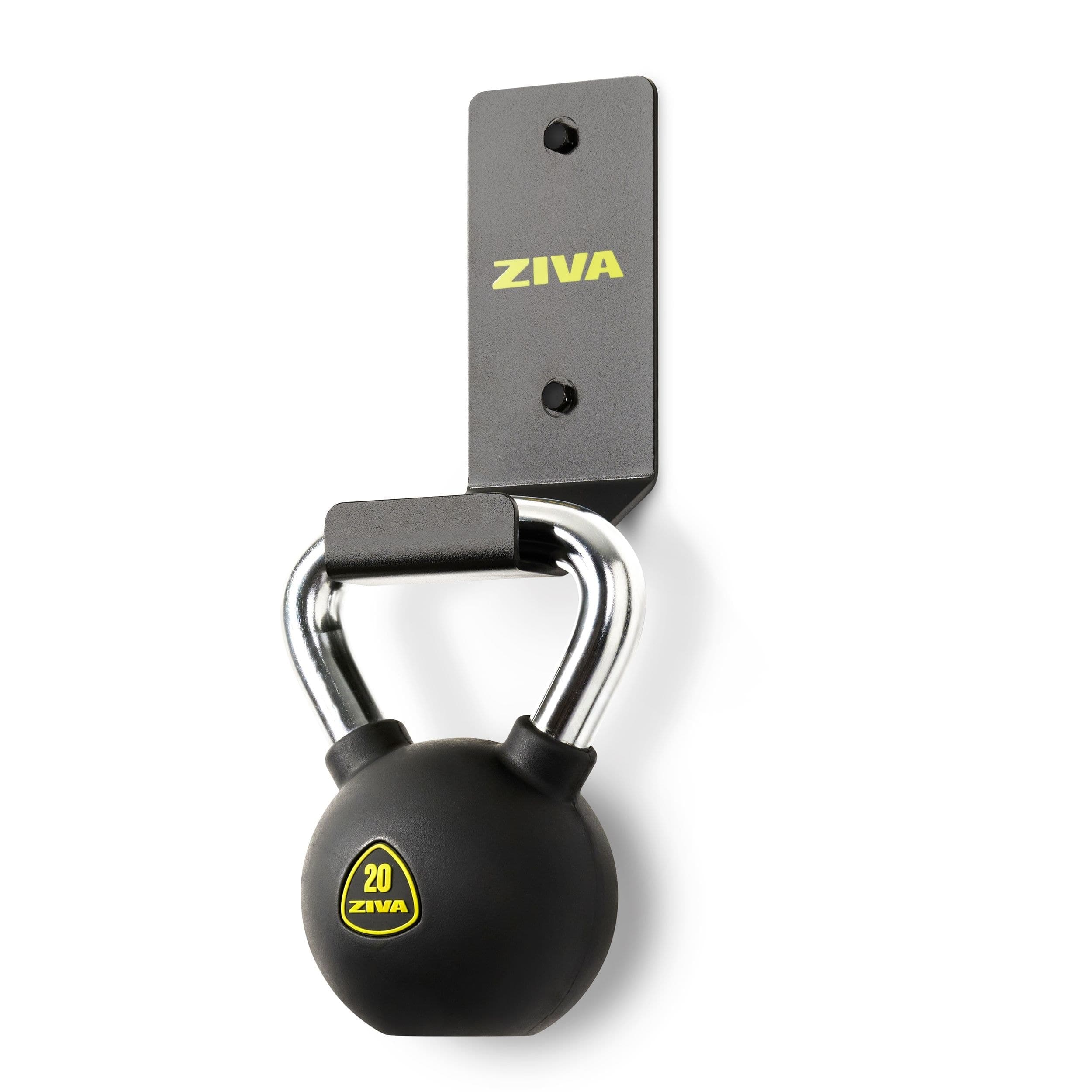 ZIVA Wall-Mounted Heavy Duty Kettlebell Storage Rack