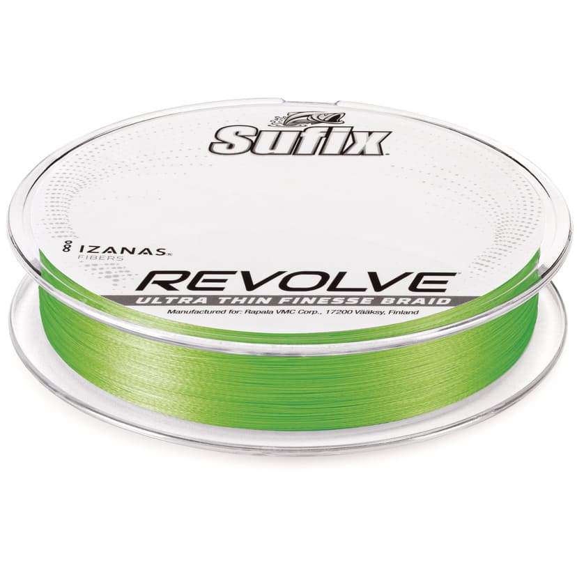 Sufix Revolve Superbraid Hi-Vis Fishing Line, 8-lb Test, 150-yds