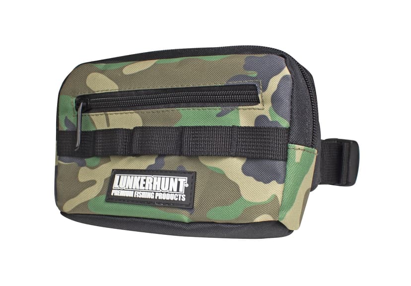 Lunkerhunt Waist Fishing Tackle Bag with Utility Tray