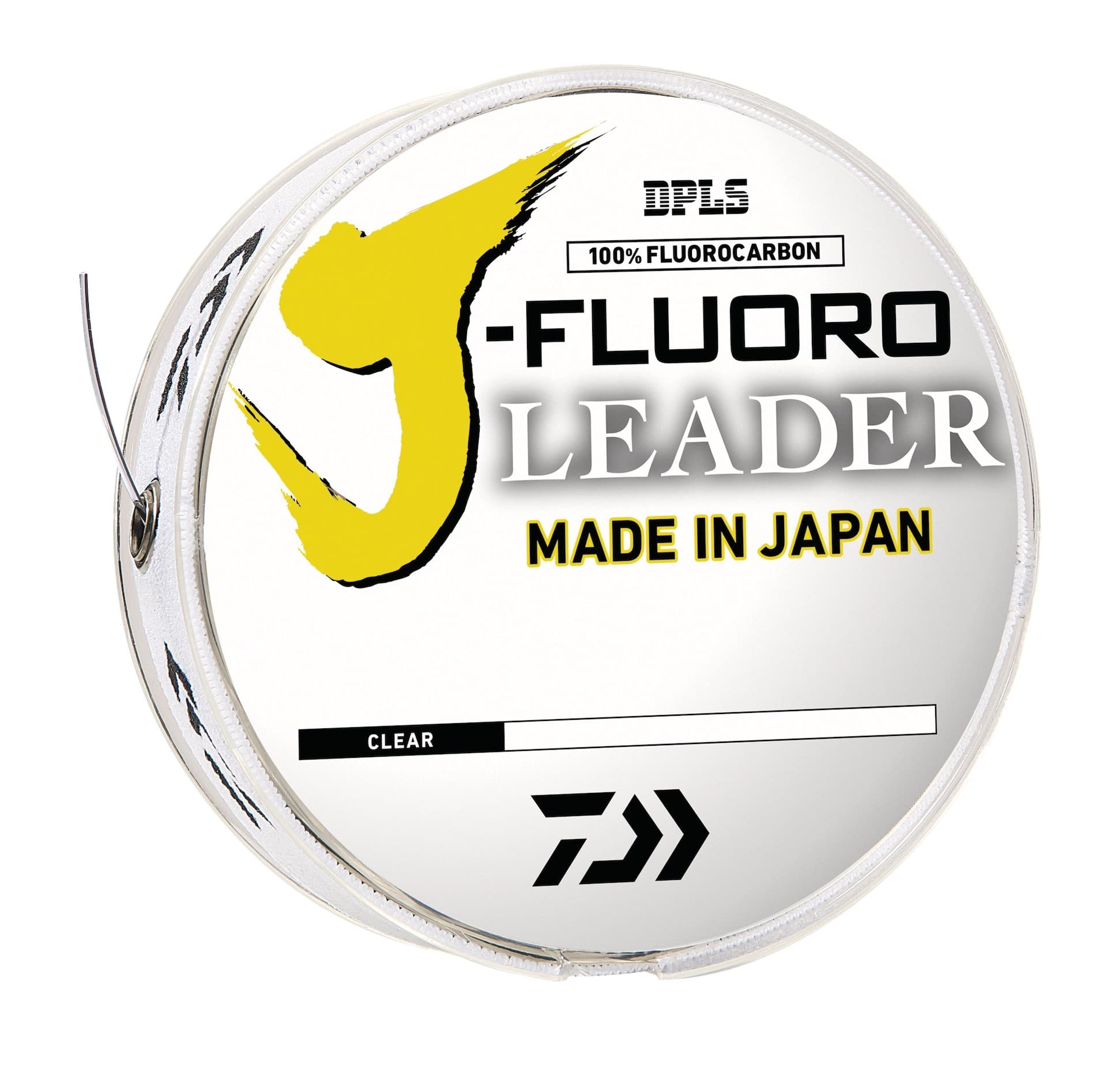 DAIWA J-Fluoro Fluorocarbon Fishing Leader, 35-lb Test, 50-yds