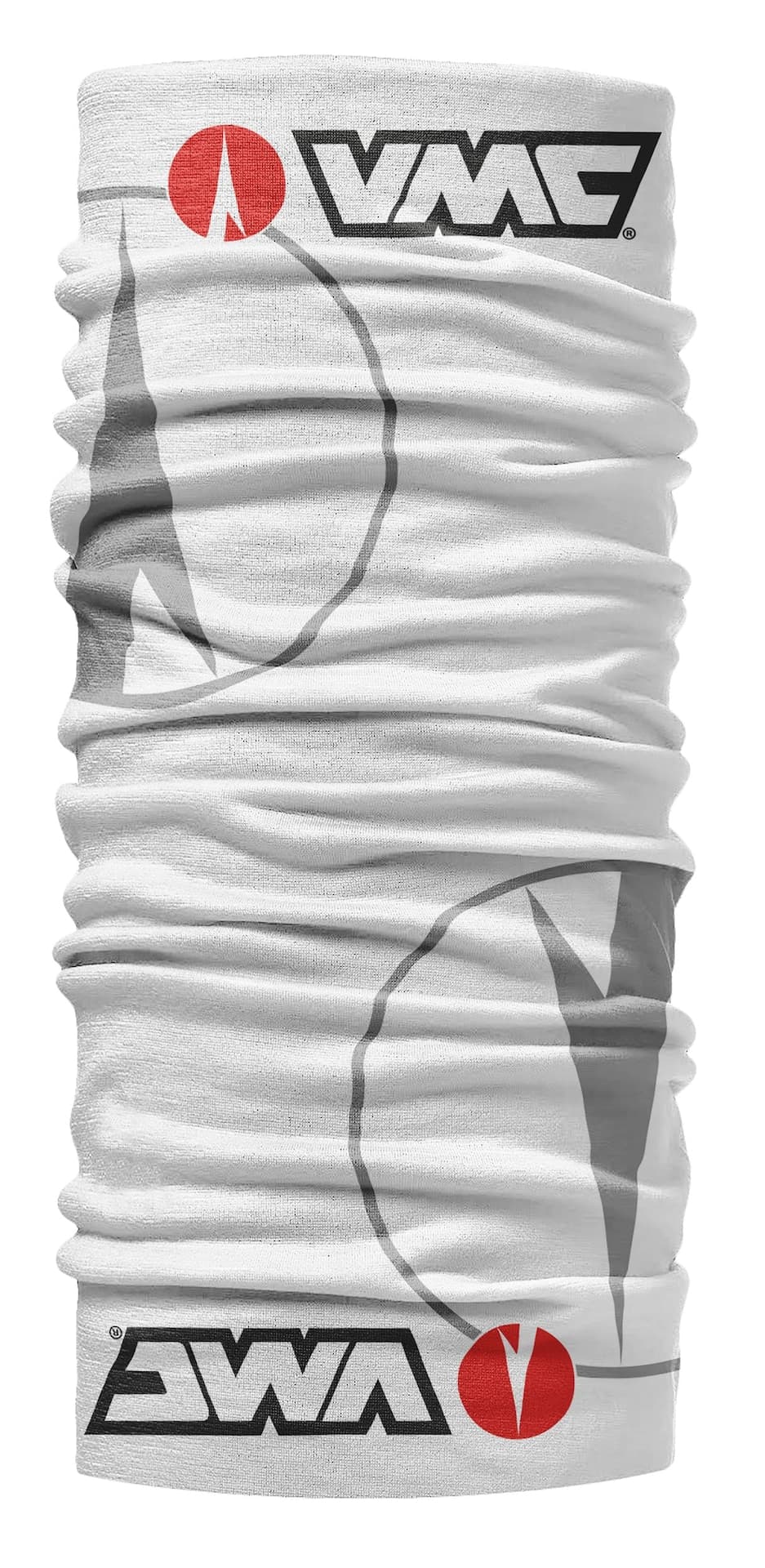 Rapala VMC Stretchy UV Neck Gaiter, Moisture Wicking Fabric, White, One Size