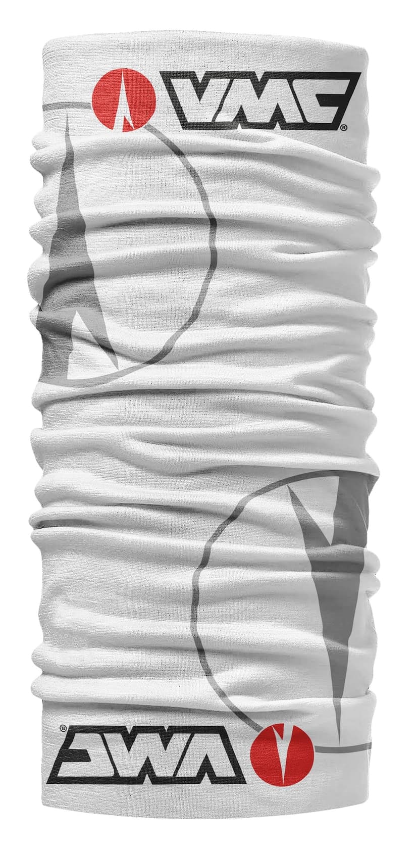 Rapala VMC Stretchy UV Neck Gaiter, Moisture Wicking Fabric, White, One Size