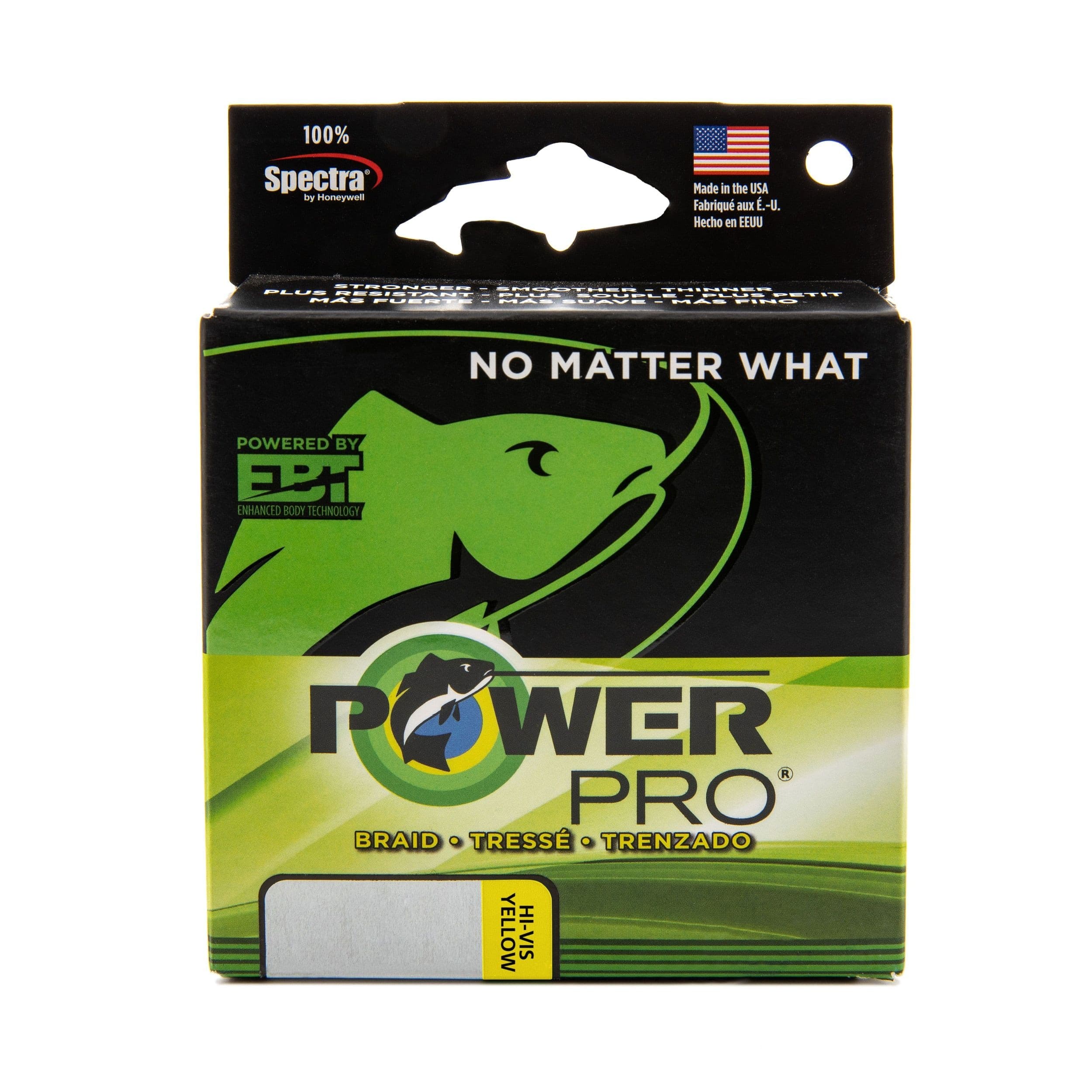 Shimano Power Pro Braid Hi-Vis, Yellow, 20-lb