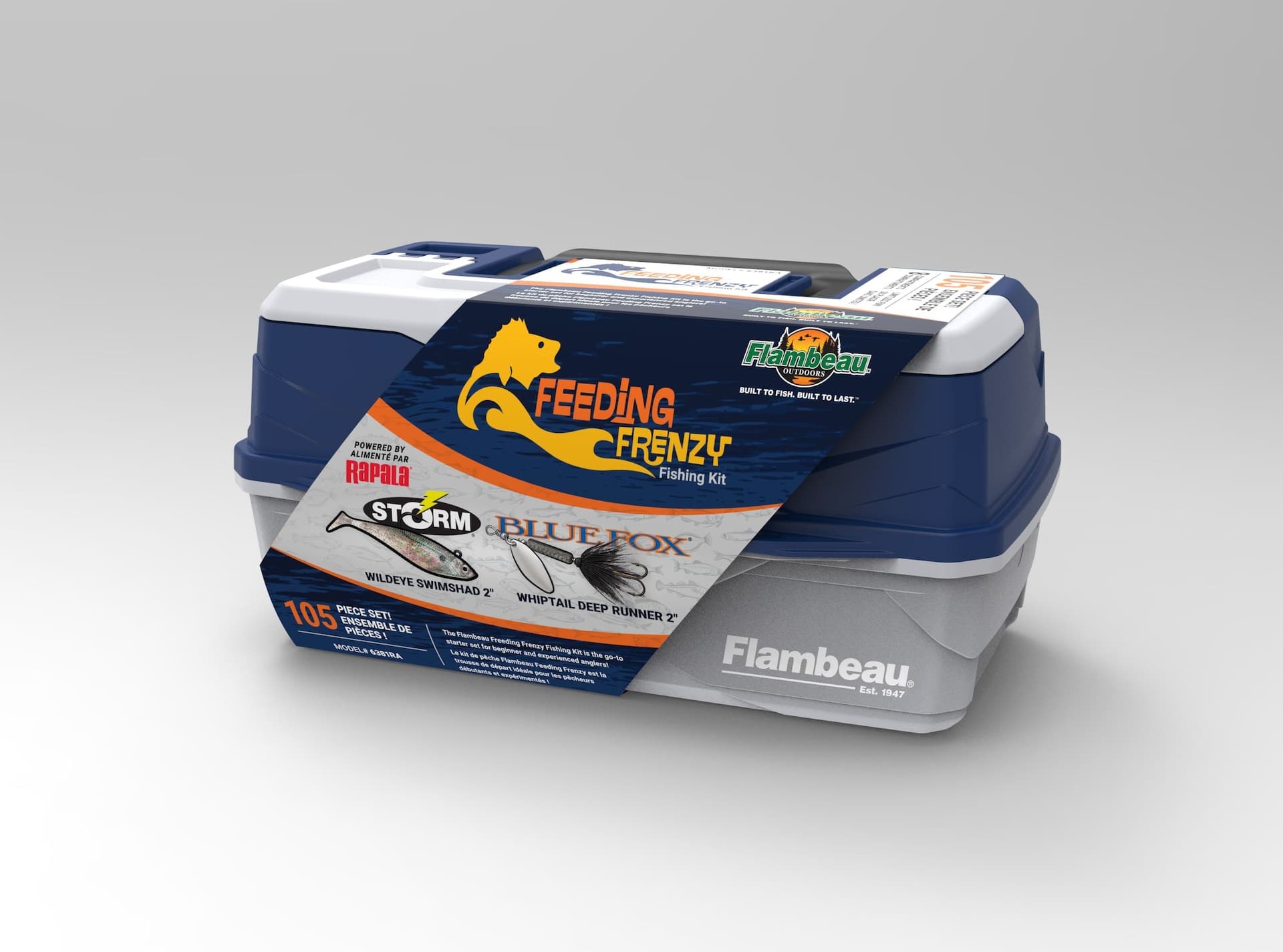 Flambeau Tackle Kit, 105-pc