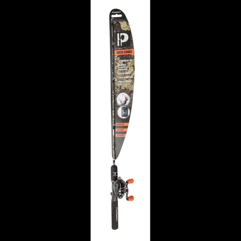 Profishiency True Timber Strata Dock Spincast Combo