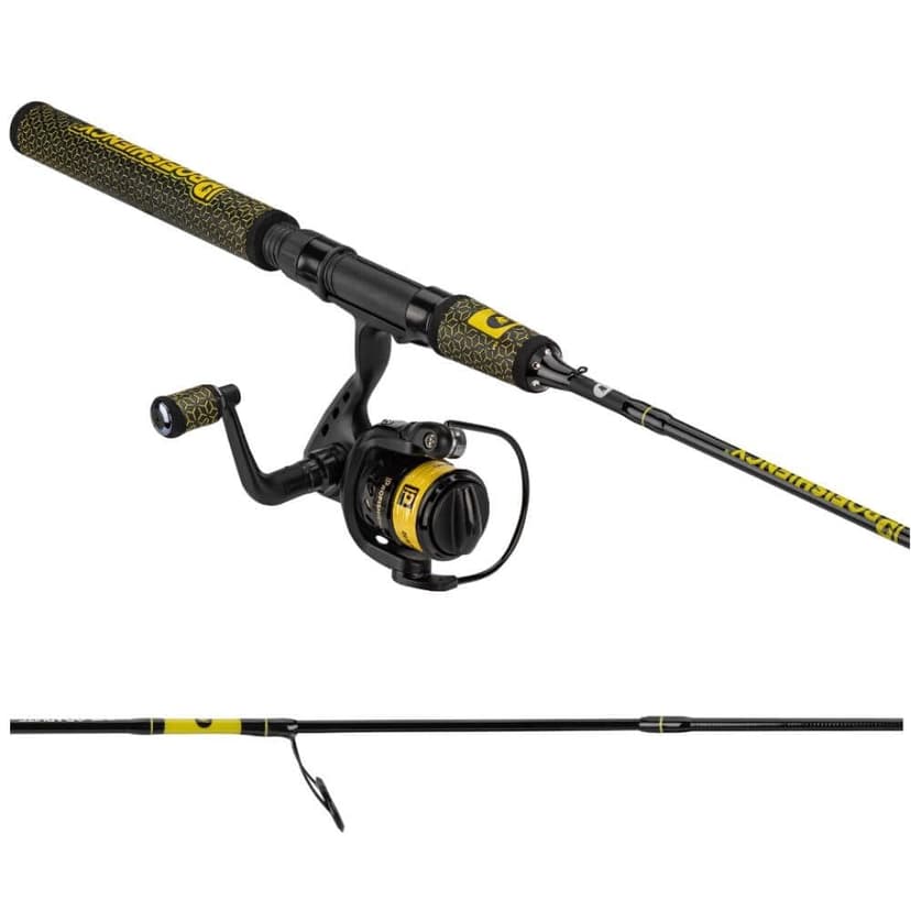 Profishiency Bumble Bee Spinning Combo, Medium, 5.6-ft