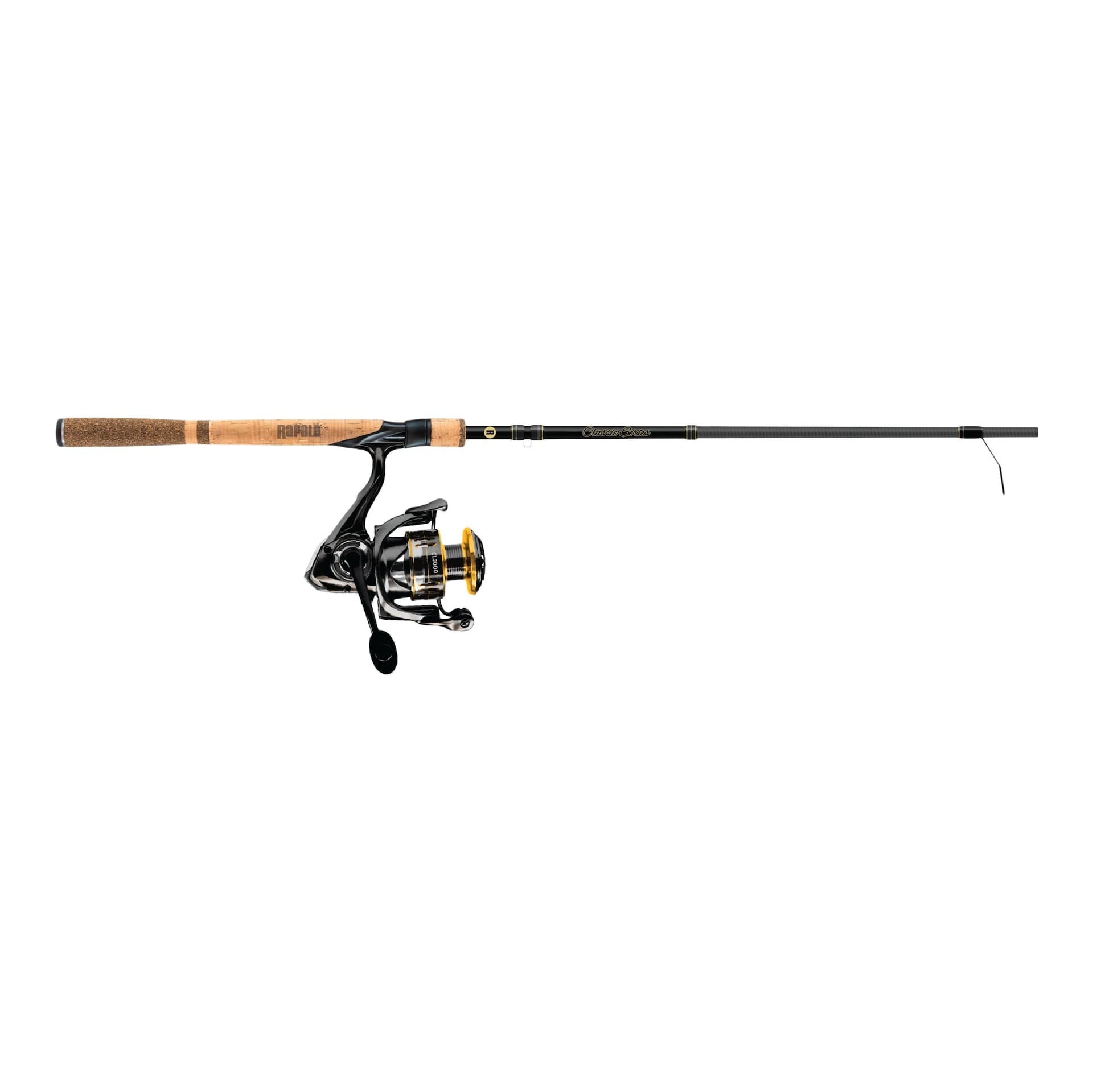Rapala Classic Spinning Combo, Anti-Reverse, Medium, 6-ft 6-in