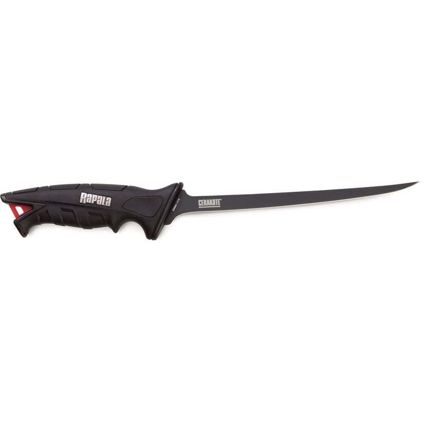 Rapala Stealth Flex Fish Fillet Knife, German Stainless Steel, 6-in, Black