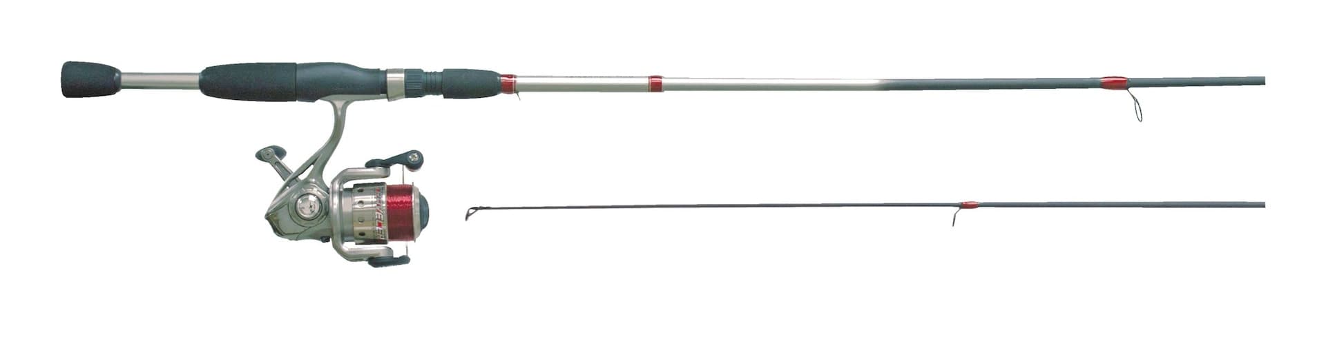 Quantum Telescoping Fishing Rod and Spinning Reel Combo, Medium-Light, 2-pc