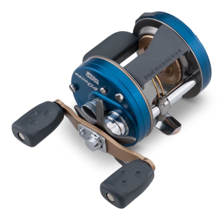 Abu Garcia 6600 C4 Baitcast Fishing Reel, Right Hand, 650