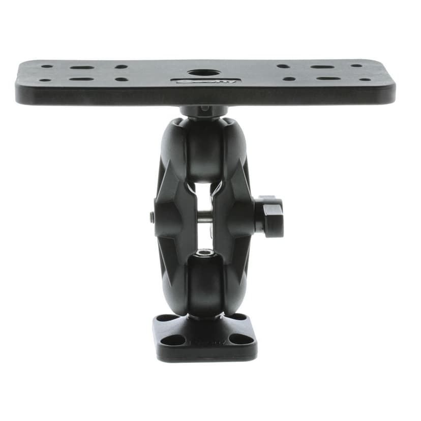 Scotty #163 Ball Mount with Fish Finder & Universal Mounting Plate, 1.5-in