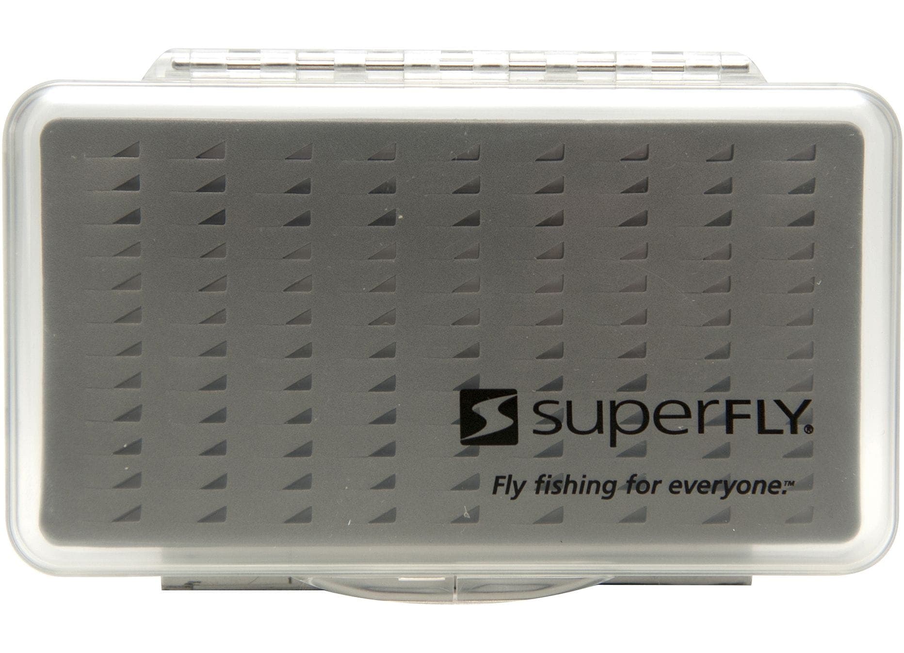 Superfly Trifoam Fly Box, Medium, Clear