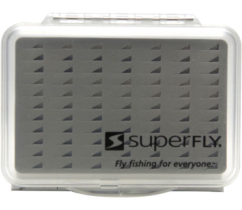 Superfly Trifoam Fly Box, Small, Clear