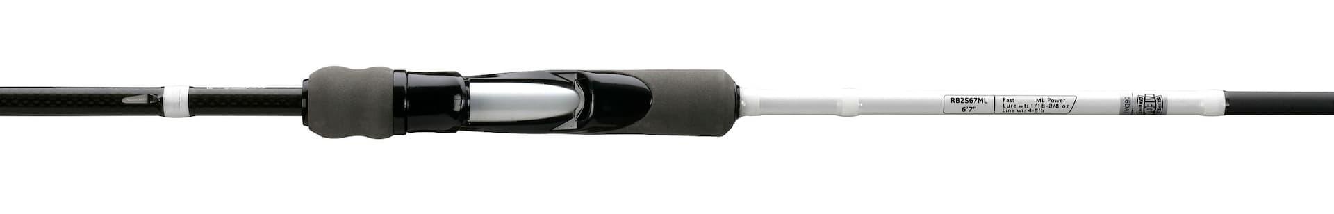 13 Fishing Rely Spinning Rod, 6.7-ft, Medium/Heavy, Black