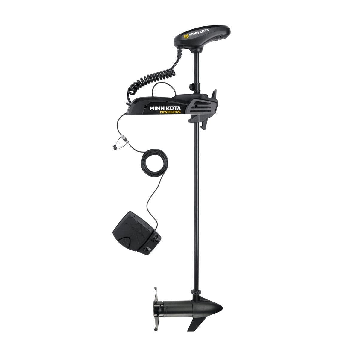 Minn Kota Powerdrive™ Bow Mount Trolling Motor with Foot Peddle, 55-lb Thrust, 54-in Shaft