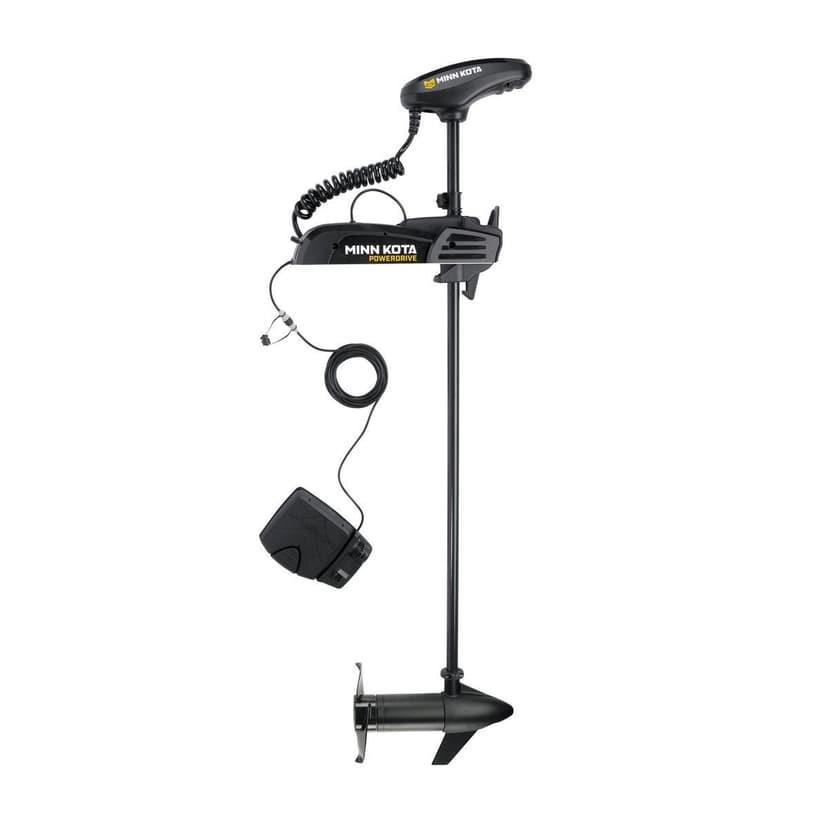 Minn Kota Powerdrive™ Bow Mount Trolling Motor with Foot Peddle, 55-lb Thrust, 54-in Shaft
