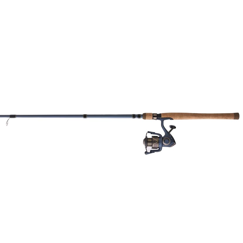 Pflueger President Size 35 Spinning Fishing Reel & Rod Combo, Medium, Right Hand/Left Hand, 7-ft