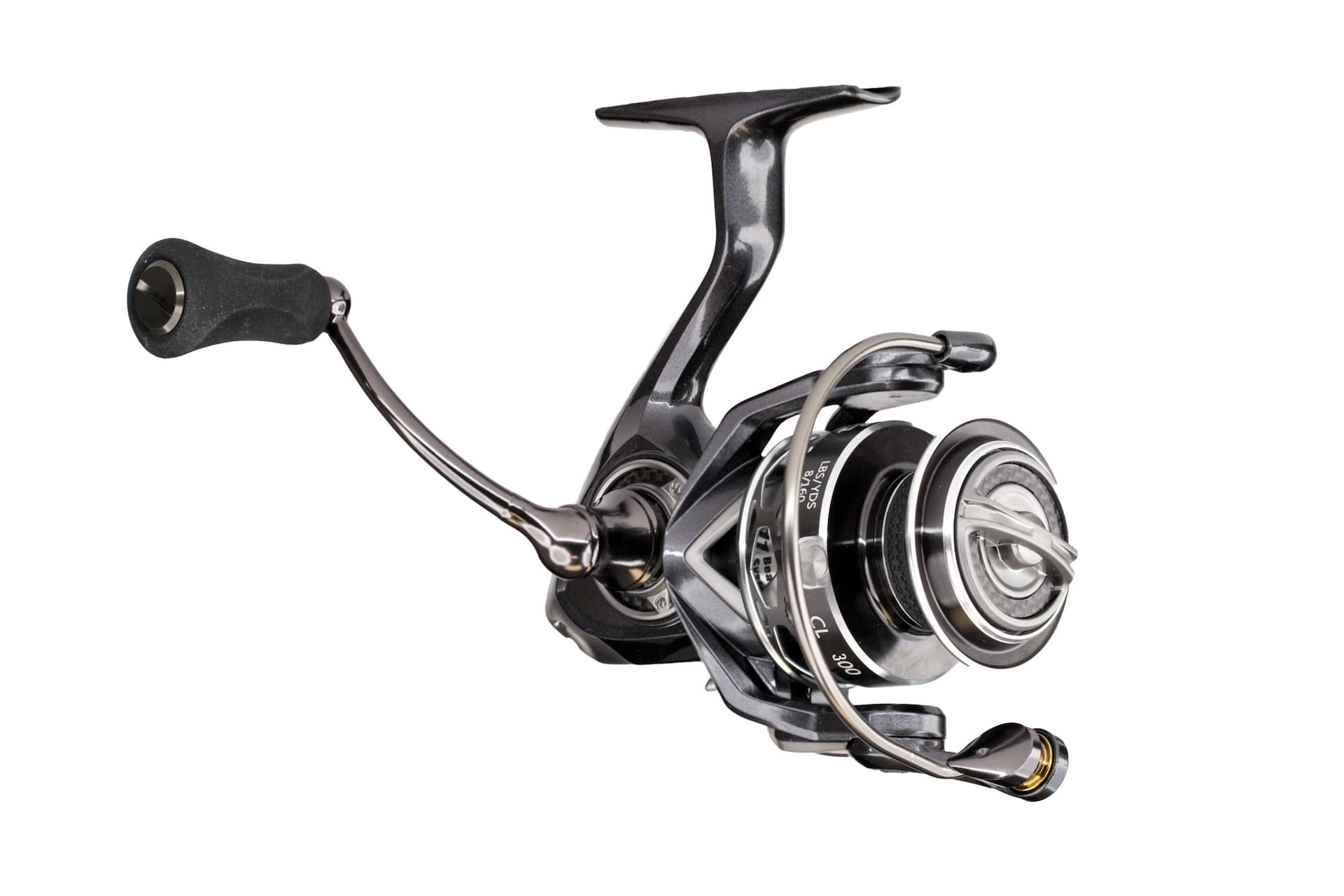 Lews Custom Lite Spinning Fishing Reel, Lightweight & Retrieves Smooth, Size 200