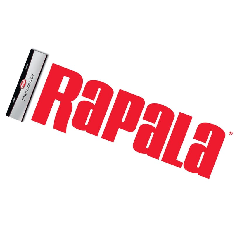 Rapala Super Jumbo Logo Die-Cut Decal for Bumper/Boat/Tacklebox, 32-in