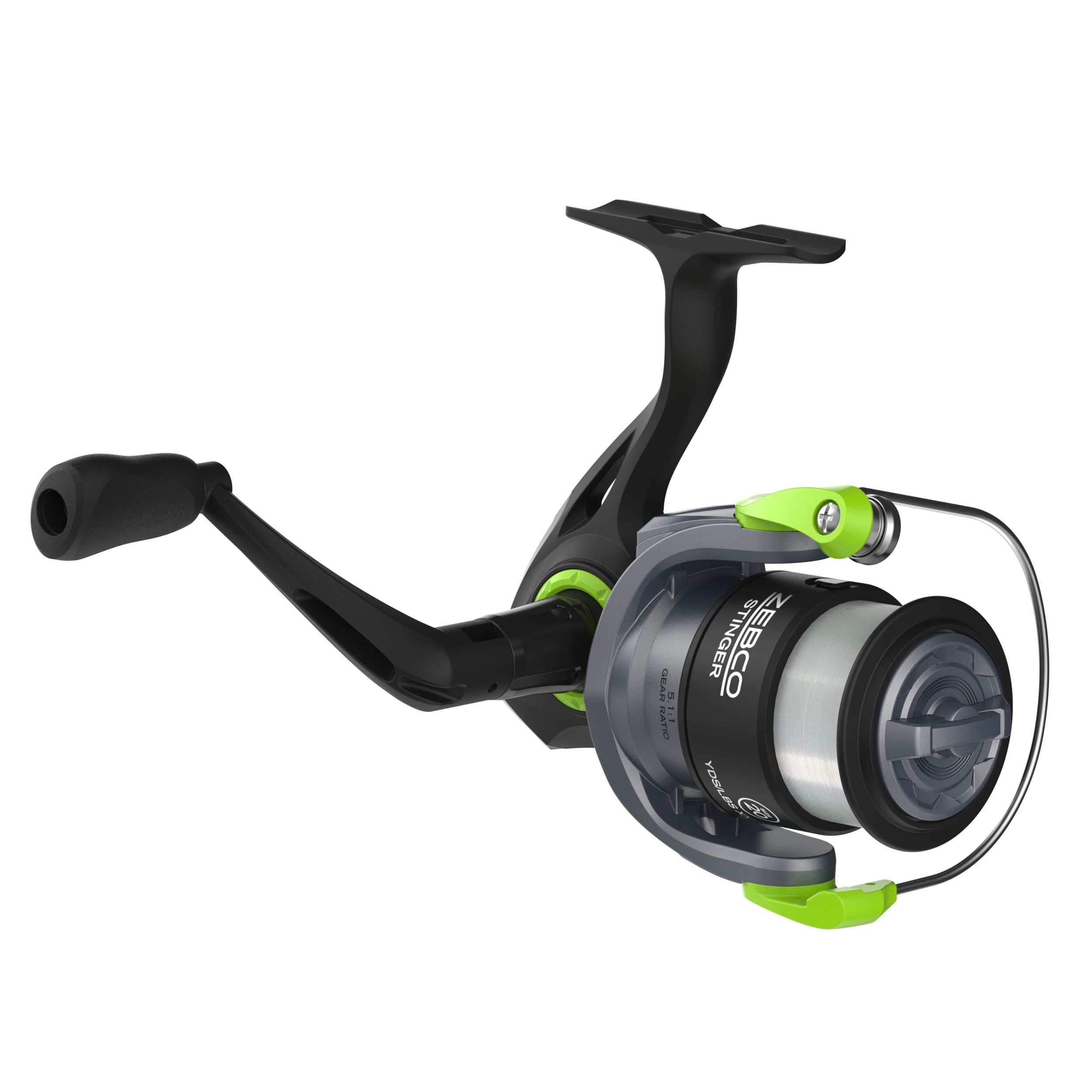 Zebco Stinger Spinning Reel, Right Hand/Left Hand, Size 20