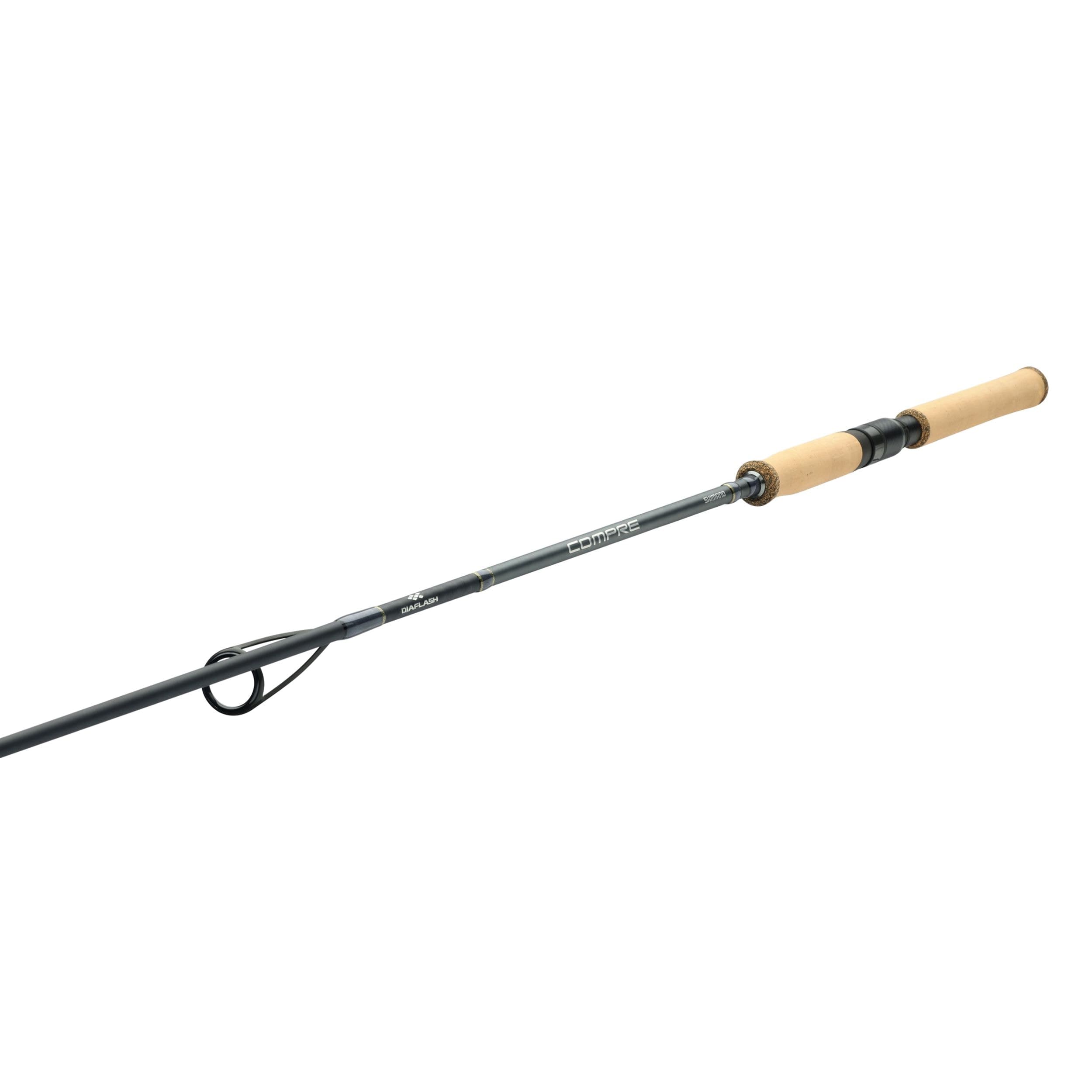 Shimano Compre Walleye Spinning Fishing Rod, Medium Heavy, 6-ft 3-in