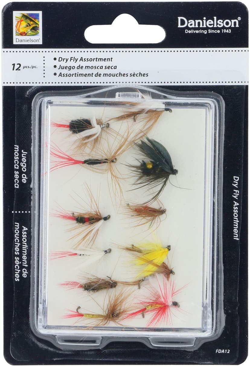 Danielson Fly Dry Assortment, 12-pc