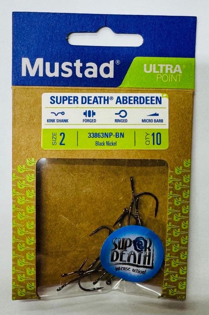 Mustad Super Death Hook, #2