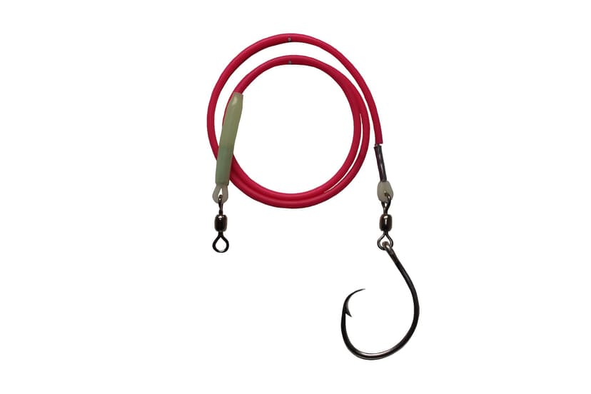 Gibbs Delta Guide Series Hali Leader Circle Hook, 200-lb