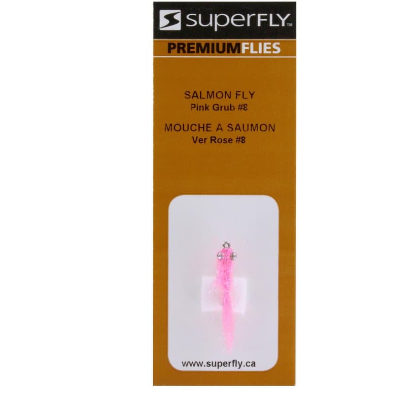 SuperFly Salmon Fly, Grub, #08