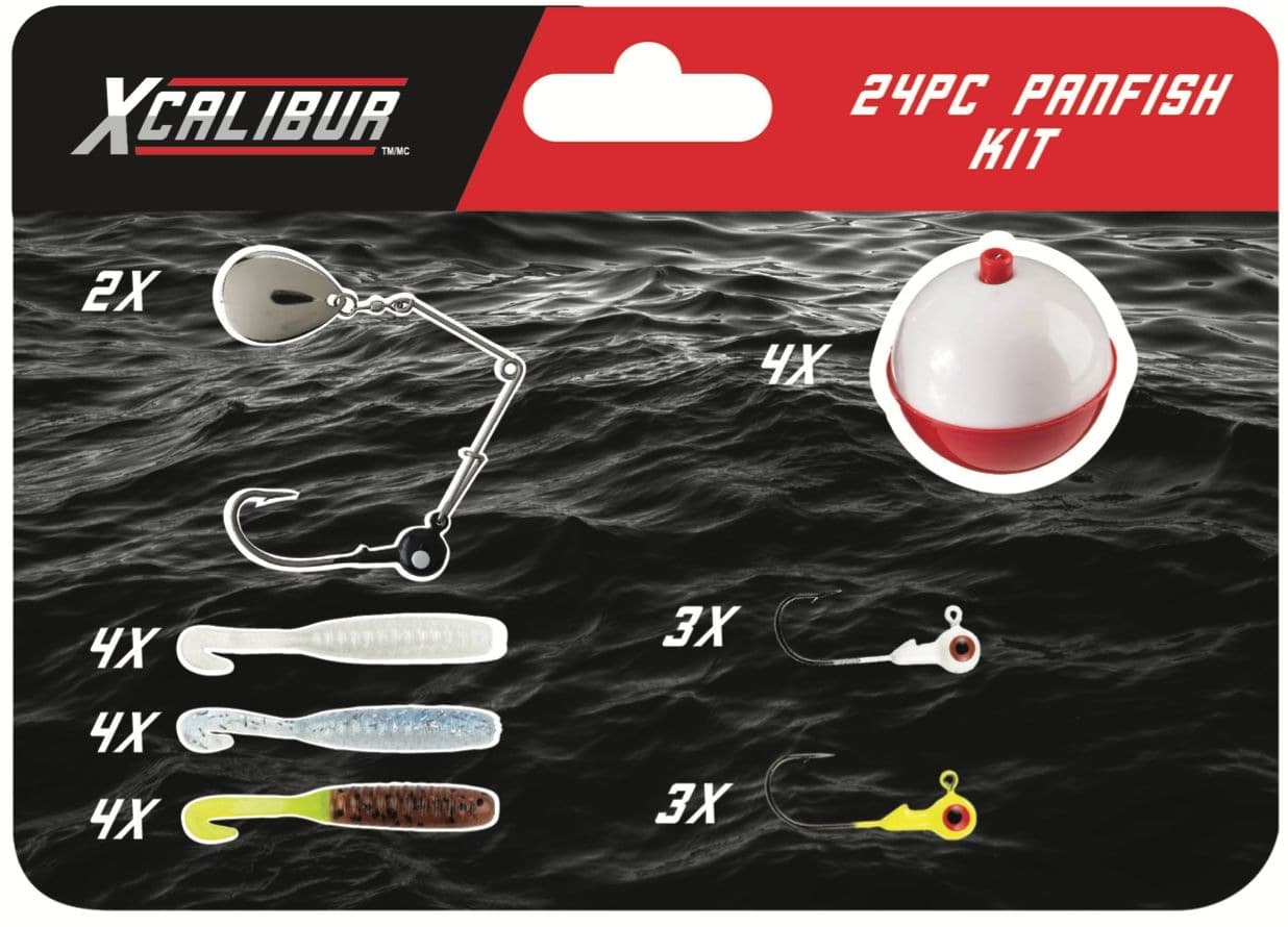 Xcalibur Panfish Kit, 24-pk