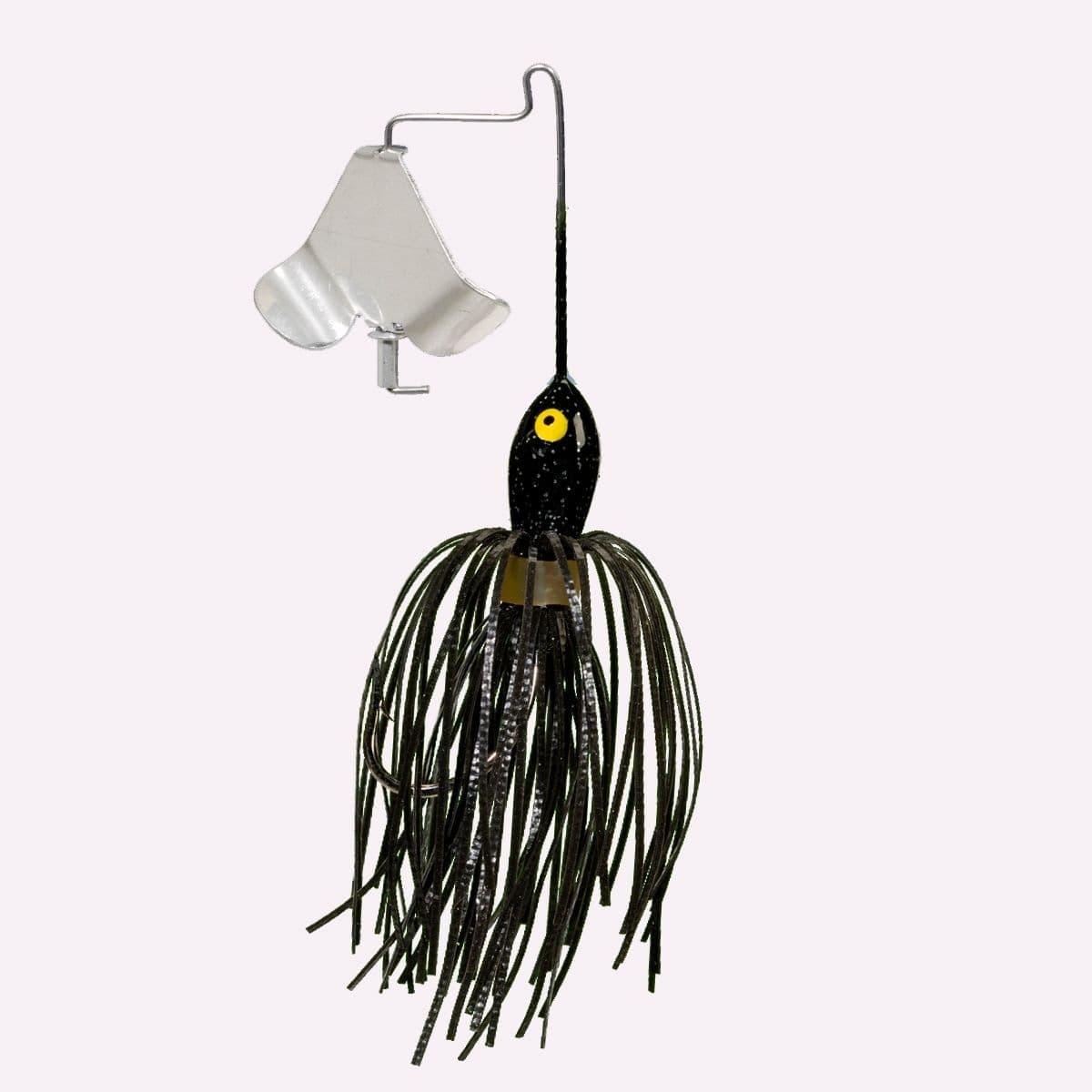 Strike King Mini Pro-Buzz, Black, 1/8-oz