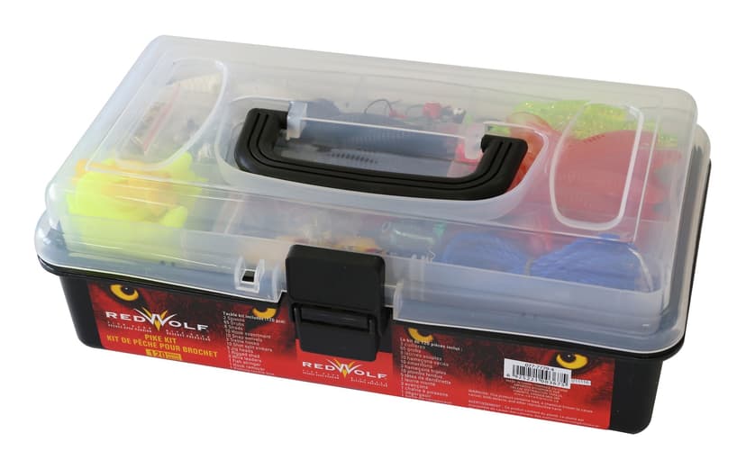 Red Wolf Pike Lure Kit, 120-pc