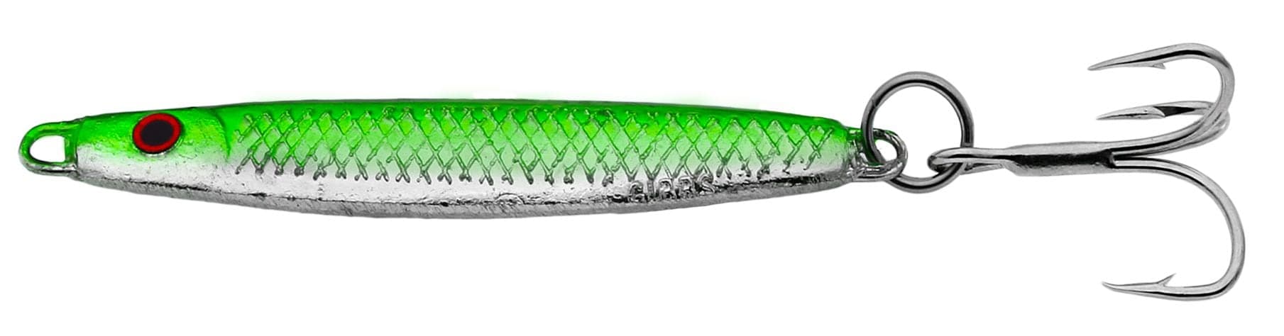 Gibbs Delta Minnow #28 Lure, Green, 1-oz